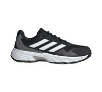 adidas CourtJam Control 3 Chaussures toutes surfaces Hommes - noir, blanc 44 2/3