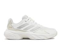 Adidas Chaussures de tennis Courtjam Control 3 Femme Terre battue Blanc/Argent/Gris 38 EU