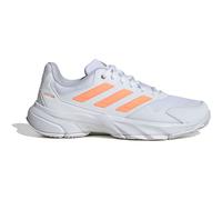 adidas CourtJam Control 3 Femme Blanc/Orange 43 1/3