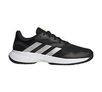 adidas Courtjam Control M Chaussures de Tennis pour Homme, Noir Blanc (Negbás Plamet Ftwbla), 45 1/3 EU