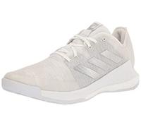 adidas Crazyflight Chaussures d'int rieur pour femme, Blanc/argent m tallis /blanc., 6