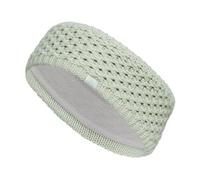 adidas Women's Knit Headband, Winter Ear Warmer Soft Fleece Lined, Linen Green/Clear Onix Grey/Crestline