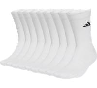 adidas Crew 10er Pack Socks Chaussettes KXL Blanc