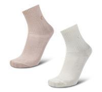 Adidas Crew 2 Pack Unisexe - Chaussettes, Blanc - Taille 37-39 White 37-39