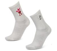 Adidas Crew 2 Pack Unisexe - Chaussettes, Blanc - Taille 40-42 White 40-42