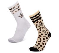 Adidas Crew 2 Pack Unisexe - Chaussettes, Noir - Taille 37-39 Black 37-39