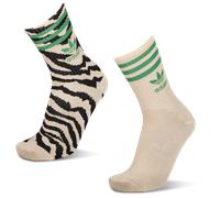 Adidas Crew 2 Pack Unisexe - Chaussettes, Noir - Taille 37-39 Black 37-39