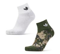 Adidas Crew 2 Pack Unisexe - Chaussettes, Noir - Taille 43-45 Black 43-45