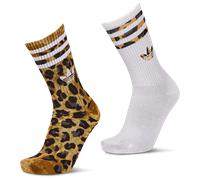 Adidas Crew 2 Pack Unisexe - Chaussettes, Orange - Taille 40-42 Orange 40-42