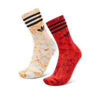 Adidas Crew 2 Pack Unisexe - Chaussettes, Rouge - Taille 37-39 Red 37-39
