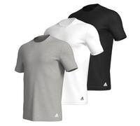 Lot de 3 tee-shirts col rond homme Active Core Coton Adidas gris Gris S