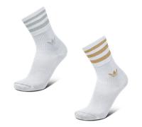 Adidas Crew Sock Unisexe - Chaussettes, Blanc - Taille 40-42 White 40-42