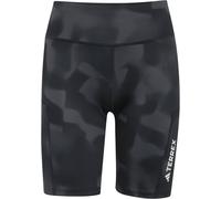 Adidas - Cuissard robuste et stretch - Multi 8" AOP Tight Short W Black - Taille M - Noir Noir M