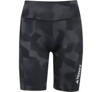 Adidas - Cuissard robuste et stretch - Multi 8" AOP Tight Short W Black - Taille S - Noir Noir S