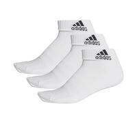 adidas CUSH Ank 3PP Chaussettes, Homme, Blanc, M