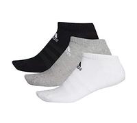 Adidas Cush Low 3PP Chaussettes Mixte Adulte, Medium Grey Heather/White/Black, FR : M (Taille Fabricant : KM)