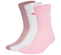 adidas - Cushioned Linear Crew 3-Pack - Chaussettes multifonctions - EU 34-36 - magic mauve / white / clear pink