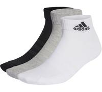 Adidas Cushioned Sportswear Ankle Socks 3 Pair Juniors MegGreyHtr 2 - 3.5 Unisex