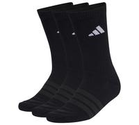 adidas - Cushioned Sportswear Crew Socks 3 Pair Pack - Chaussettes multifonctions - EU 37-39 - black / black / white