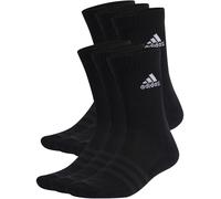 Adidas Cushioned Sportswear Crew Socks 6-Pack Juniors Noir 4.5 - 5.5 Unisex