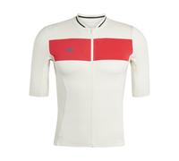 adidas Cycling Maillot Heritage Tempo 3-Stripes blanc