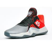 Adidas D.O.N. Issue 1 Bounce Baskets À Lacets Chaussures Tennis Hommes Rouge /Gris/Noir 47 1/3