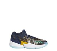 adidas D.o.n. Issue 4 Chaussures de basket-ball unisexes pour adulte, Bleu marine/vert équipe/Team Colleg Gol, 49 1/3 EU