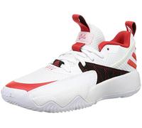 adidas Dame Certified Chaussures Unisexes pour Adulte, Multicolore (Ftwbla Rojint Toqgri), 44 EU