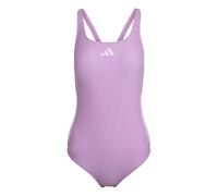 adidas Damen 3 Stripes C-Back Swimsuit, preloved Purple/Bliss Lilac, 42