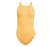 adidas Damen 3-Stripes High Neck 2-Way Straps PEACHSOFT Swimsuit, Pure Tangerine, 42
