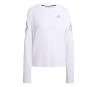 adidas Damen ADI365 Running Climacool Iconic Long Sleeve, White, XS