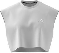 adidas Damen adi365 Running Essentials Crop T-Shirt, White, 4XL