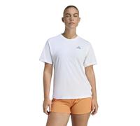 adidas Damen adi365 Running Essentials T-Shirt, White, L