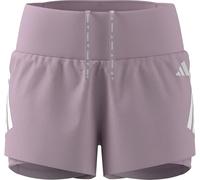 adidas Damen ADI365 Running Formotion Iconic 2in1 Shorts, Clear Pink, XS