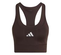 adidas Damen adi365 Running Pocket Medium Support Bra, Aurora Coffee, M