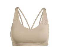 adidas Damen All Me Essentials Medium Support Bra, Chalky Brown, L