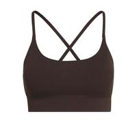 adidas Damen All Me Rib Light Support Bra, Aurora Coffee, XL