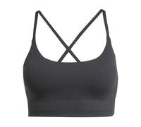 adidas Damen All Me Rib Light Support Bra, Black, XXS