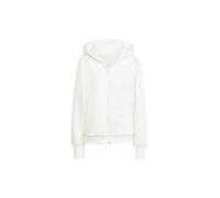 adidas Damen All SZN Fleece Full-Zip Hoodie, Off White, M