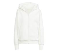 adidas Damen All SZN Fleece Full-Zip Hoodie, Off White, XXS
