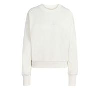 adidas Damen All SZN Fleece Loose Sweatshirt, Off White/Off White, S