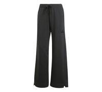 adidas Damen All SZN Fleece Loose Wide Leg Pants, Black, L