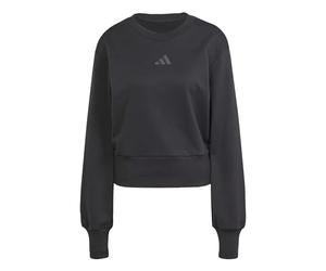 adidas Damen All SZN French Terry Regular Sweatshirt, Black, S