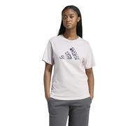 adidas Damen Animal Graphic T-Shirt, Ice Purple, XXS