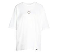 adidas Damen Animal Oversize Graphic T-Shirt, White, L