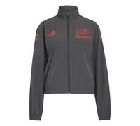 adidas Damen Audi Formula One Team Mechanics Tracktop, Utility Black/Hi-res Red, XL