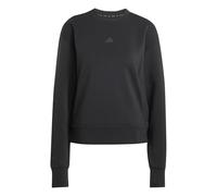 adidas Damen D4T Workout Warm Up Crew Neck, Black, M