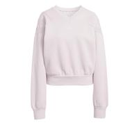 adidas Damen D4T Workout Warm Up Crew Neck, Ice Purple, L