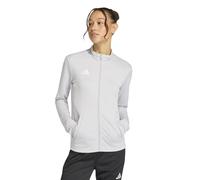 adidas Damen Entrada26 Track Jacket, Team Light Grey/White, M