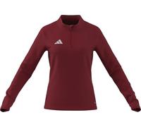 Adidas Entrada 26 Training Half Zip Sweatshirt Rouge M / Regular Femme